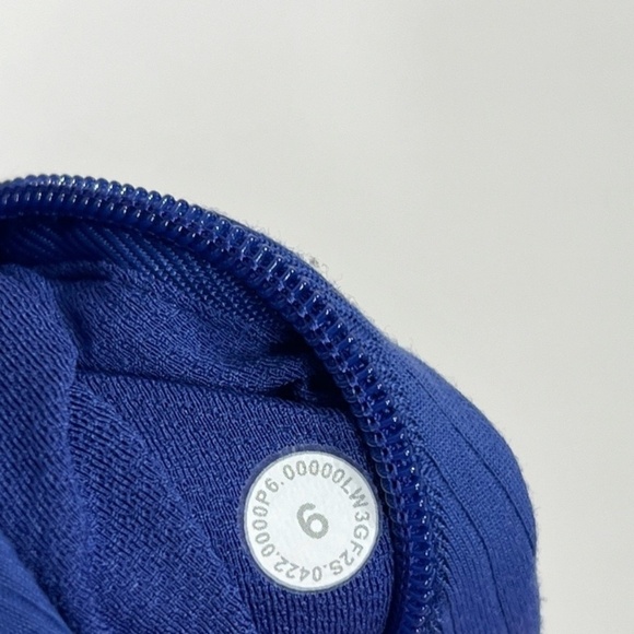 Lululemon Its Rulu Run Cropped Half Zip *Ribbed Psychic - Picture 9 of 11